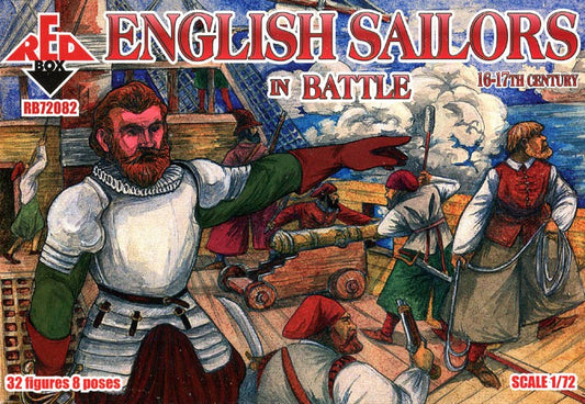 REDBOX 72082 English Sailors in Battle 16-17th Century