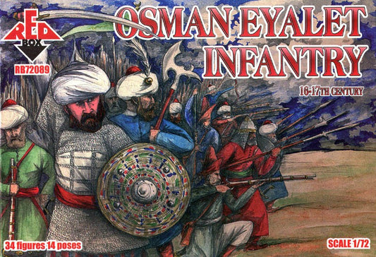 REDBOX 72088 Osman Eyalet Infantry 16-17th Century