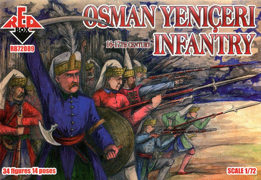 REDBOX 72089 Osman Yeniceri Infantry 16-17th Century