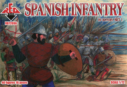 REDBOX 72096 Spanish Infantry (Set 1)