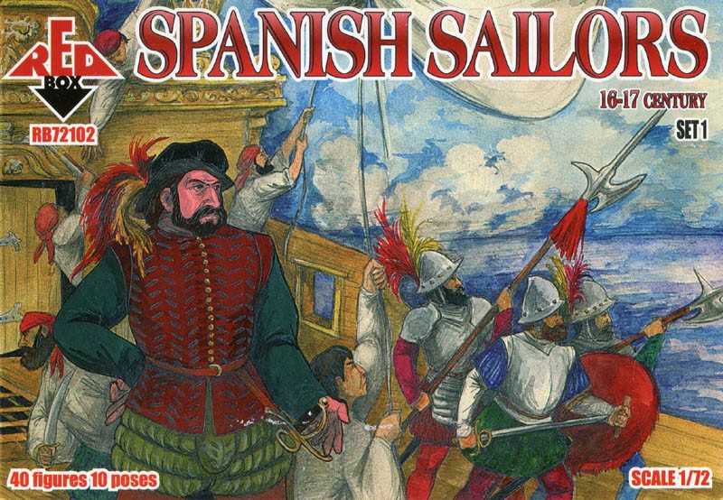 REDBOX 72102 Spanish Sailors Set 1