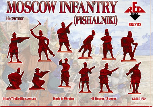REDBOX 72113 Moscow infantry (pishalniki). 16 cent