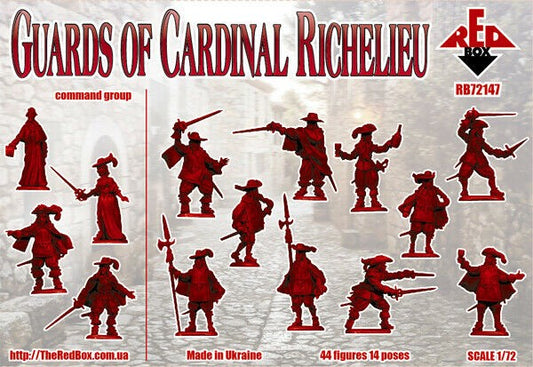 REDBOX 72147 Guards of Cardinal Richelieu 1/72