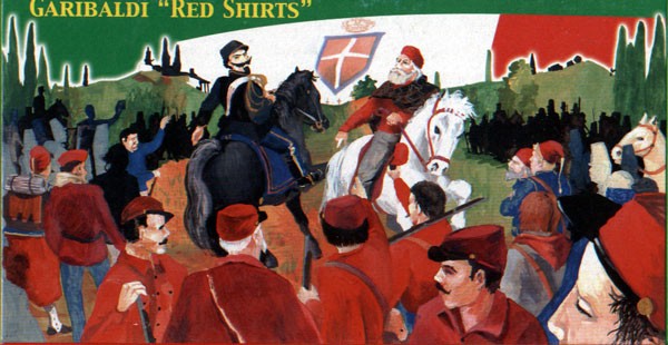 TL009 LUCKY TOYS  SCALA 1/72  GARIBALDI RED SHIRTTS