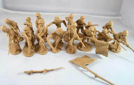 TSSD SET08 WWII JAPANESE INFANTRY SOLDIERS 1/32