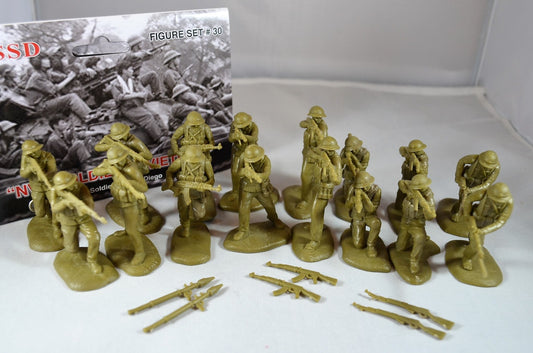 TSSD SET30 VIETNAM WAR NVA NORTH VIETNAMESE ARMY SOLDIERS  1/32