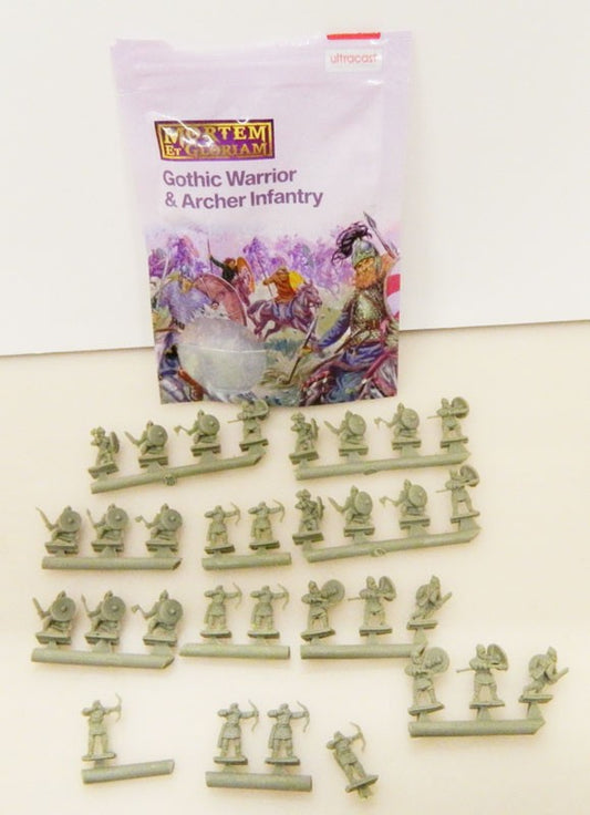 UMEG011 Mortem et Gloriam GOTHIC WARRIOR & ARCHER INFANTRY ULTRACAST 15MM