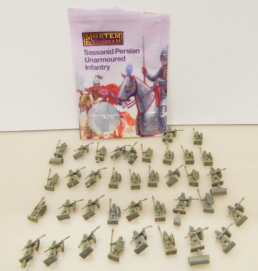 UMEG016 Mortem et Gloriam Sassanid Persian Unarmored Infantry 15MM