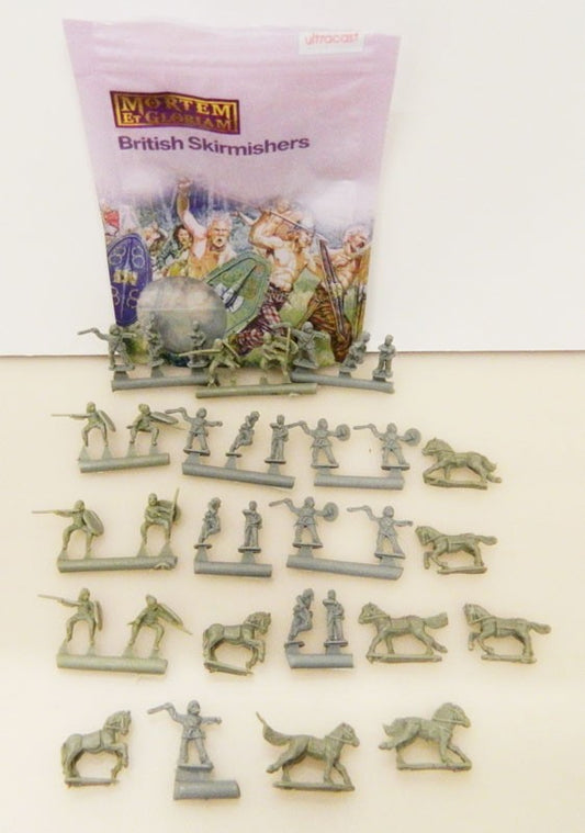 UMEG022 Mortem et Gloriam BRITISH SKIRMISHERS ULTRACAST 15MM