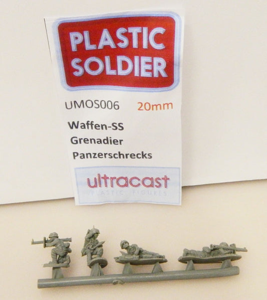 UMOS006 THE PLASTIC SOLDIER COMPANY WAFFEN SS GRENADIER PANZERSCHERECKS  ULTRACAST 20mm