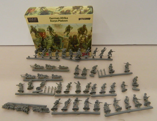 UMOS003 THE PLASTIC SOLDIER COMPANY Afrika Korps Platoon 20mm