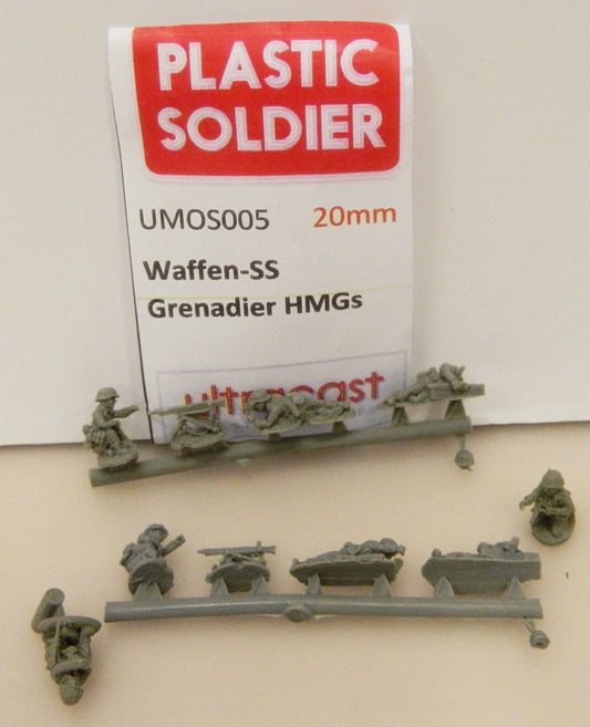 UMOS005 THE PLASTIC SOLDIER COMPANY WAFFEN SS GRENADIER HMGs ULTRACAST 20mm