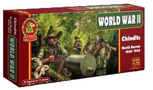 UR006 ULTIMA RATIO 1/72 Chindits - North Burma 1943-44
