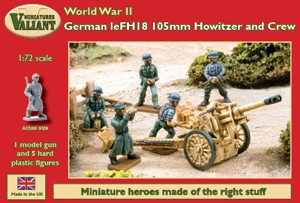 VM007 VALIANT MINIATURES VM007 German Artillery