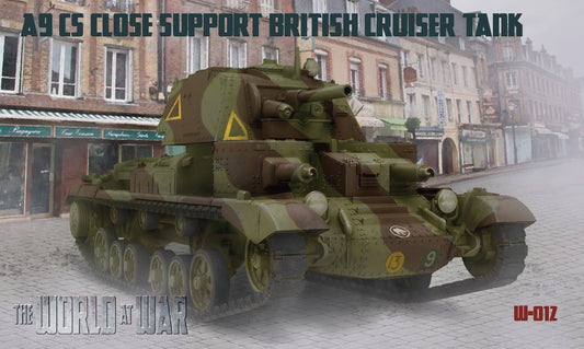 WAW012 IBG Models The World At War A9 CS Close Support British Cruiser Tank 1/72