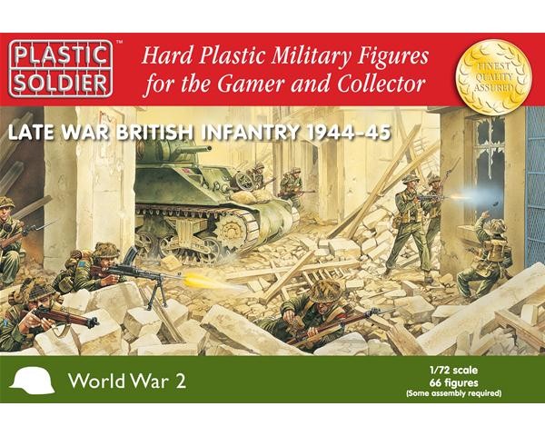 WW2020002 THE PLASTIC SOLDIER COMPANY SCALA 1/72 FANTERIA BRITANNICA 1944-45