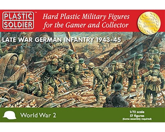 WW2020003 THE PLASTIC SOLDIER COMPANY  fanteria tedesca tardo periodo 1943-45