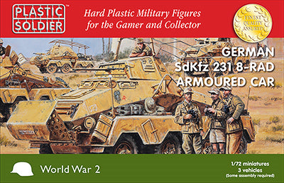 WW2V20025 THE PLASTIC SOLDIER COMPANY German Sd.Kfz.231 8 Rad Heavy Armoured