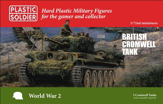 WW2V20027 THE PLASTIC SOLDIER COMPANY  British Cromwell Tank 1/72