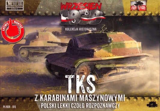 WWH015  FIRST TO FIGHT KITS  Polish TKS with machine gun
