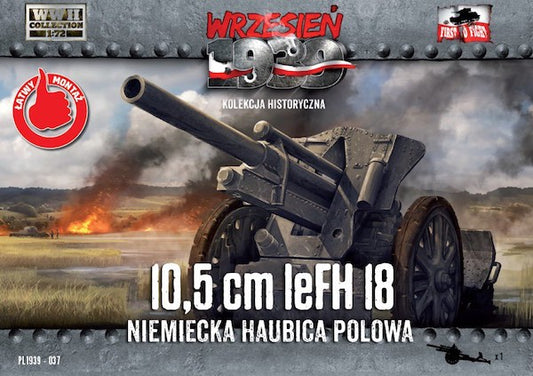 WWH037 FIRST TO FIGHT KITS 10,5cm leFH 18 German Field Howitzer
