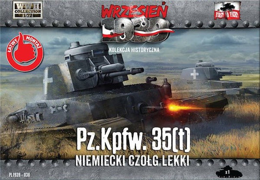 WWH038 FIRST TO FIGHT KITS 	Pz.Kpfw. 35(t) German Light Tank