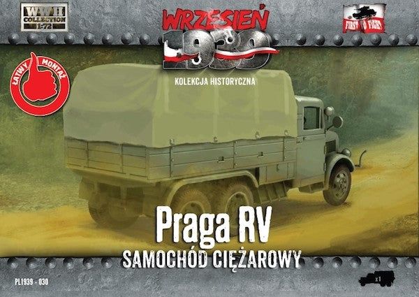 WWH030 FIRST TO FIGHT KITS Re-release! Praga RV lorry/truck 1939