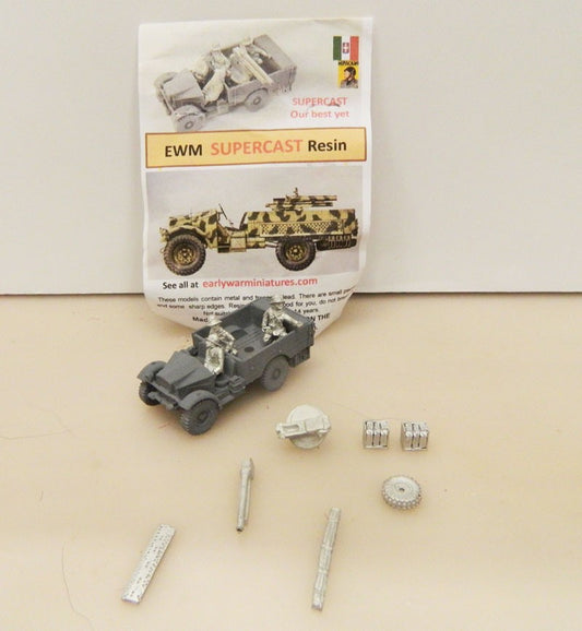 X0 EWM 1/72  Morris commercial CS8 Autocannone 65/17 4 crewman & Stowage 1/72