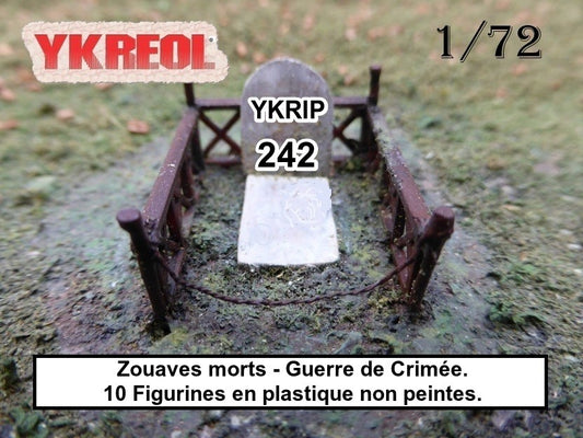 YKRIP242 YKREOL Zouaves morts - Guerre de Crimée