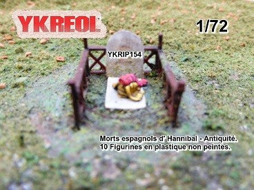 YKRIP154 YKREOL  MORTS ESPAGNOLS D' HANNIBAL - ANTIQUITE