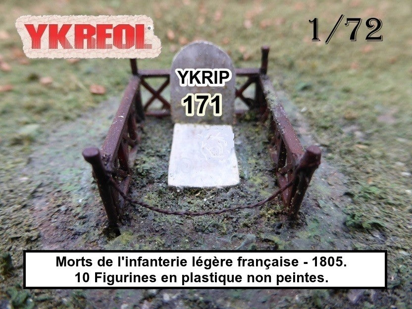 YKRIP171 YKREOL Dead french light infantry - 1805