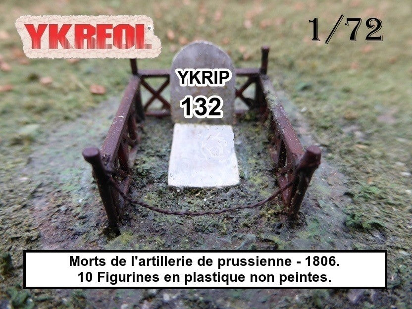 YKRIP132 YKREOL Dead prussian artillery - 1806