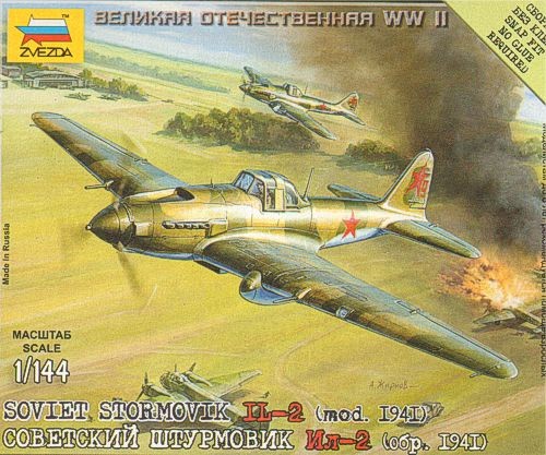 ZVEZDA 6125 Ilyushin IL-2 Stormovik 1941