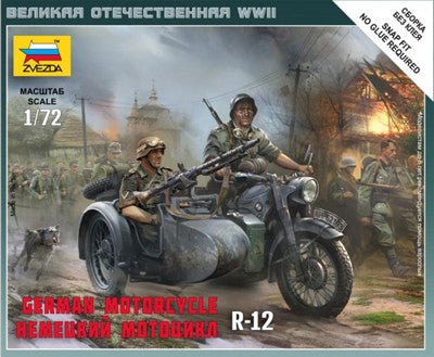 ZVEZDA 6142 German Motorcycle BMW R-12