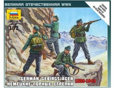ZVEZDA 6154 German (WWII) Gebirgsjager 1938 to 1943