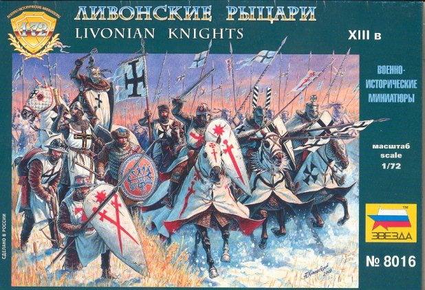 ZVEZDA 8016 Livonian Knights