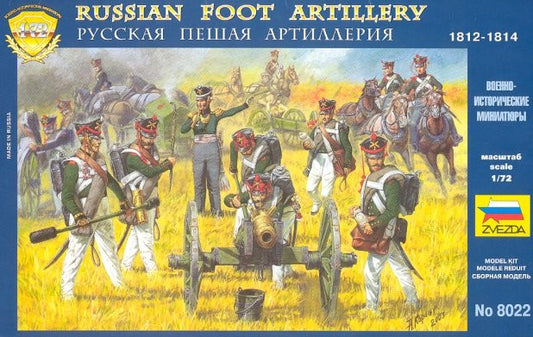 ZVEZDA 8022 Russian Foot Artillery