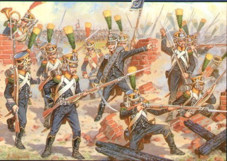 ZVEZDA 8042 French Voltigeurs Elite Infantry 1805-1813