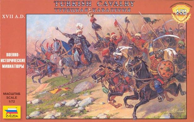ZVEZDA 8054 Turkish Cavalry - FUORI PRODUZIONE